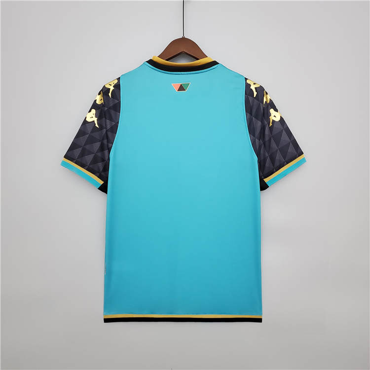 Venezia FC 21-22 Goalkeeper Blue Soccer Jersey Football Shirt - Click Image to Close